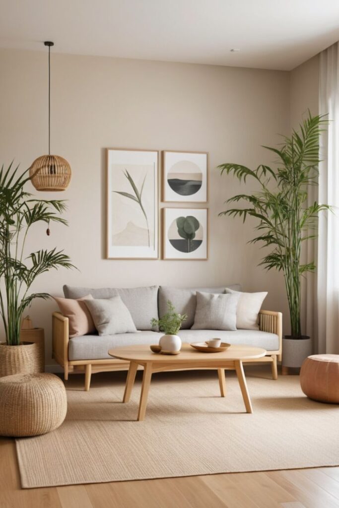 내추럴 인테리어 디자인 아파트에 적용하기