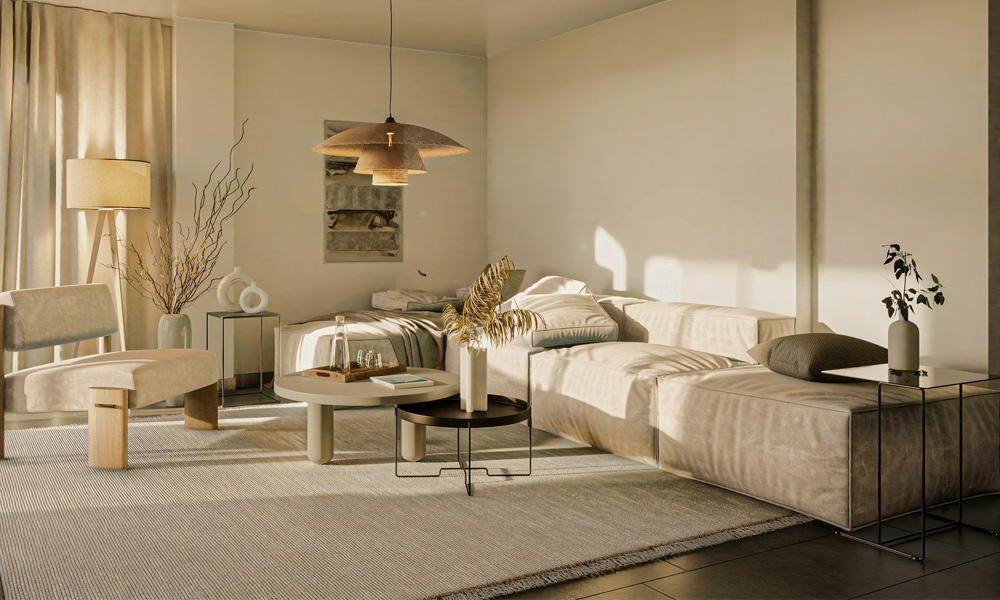 40평대 아파트에 어울리는 확장형 테이블