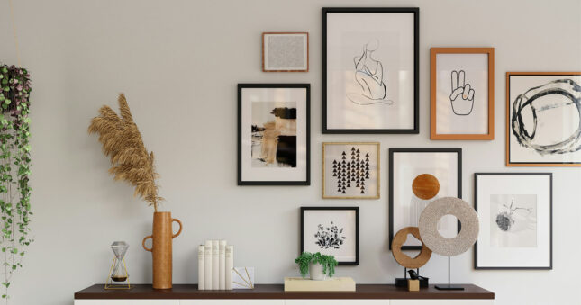 거실 액자 인테리어 바로 따라하기