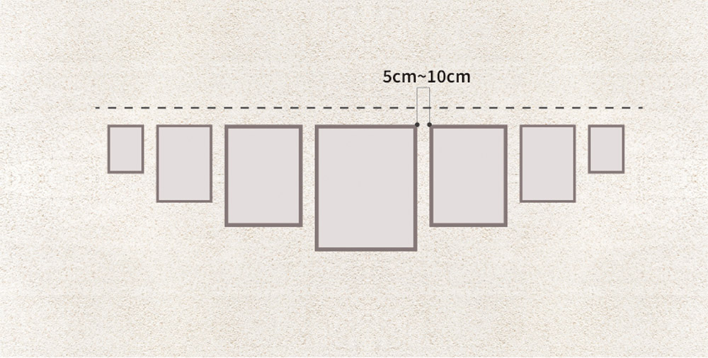 결혼 사진 액자 인테리어