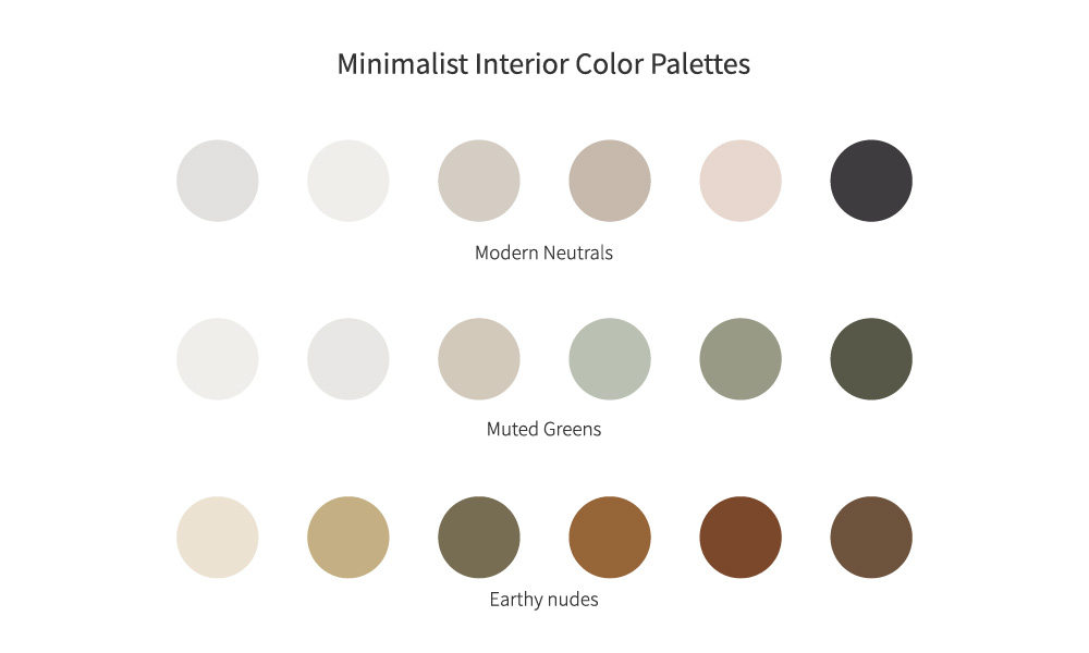 미니멀 인테리어 컬러