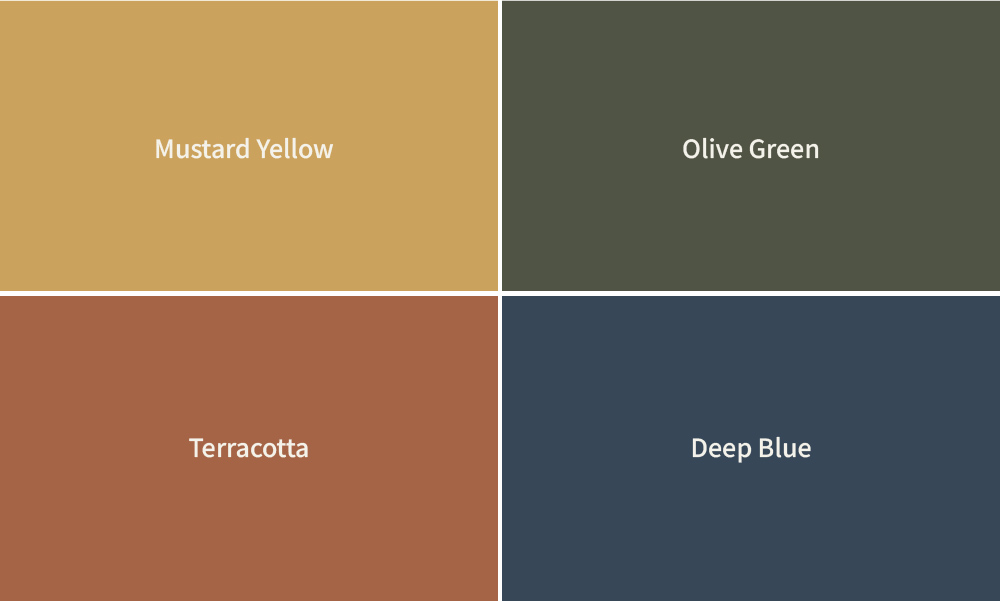 북유럽 인테리어 포인트 컬러