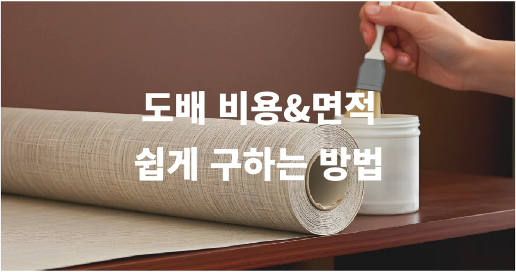 도배 비용 면적