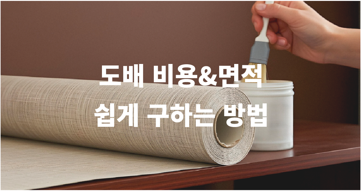 도배 비용 면적