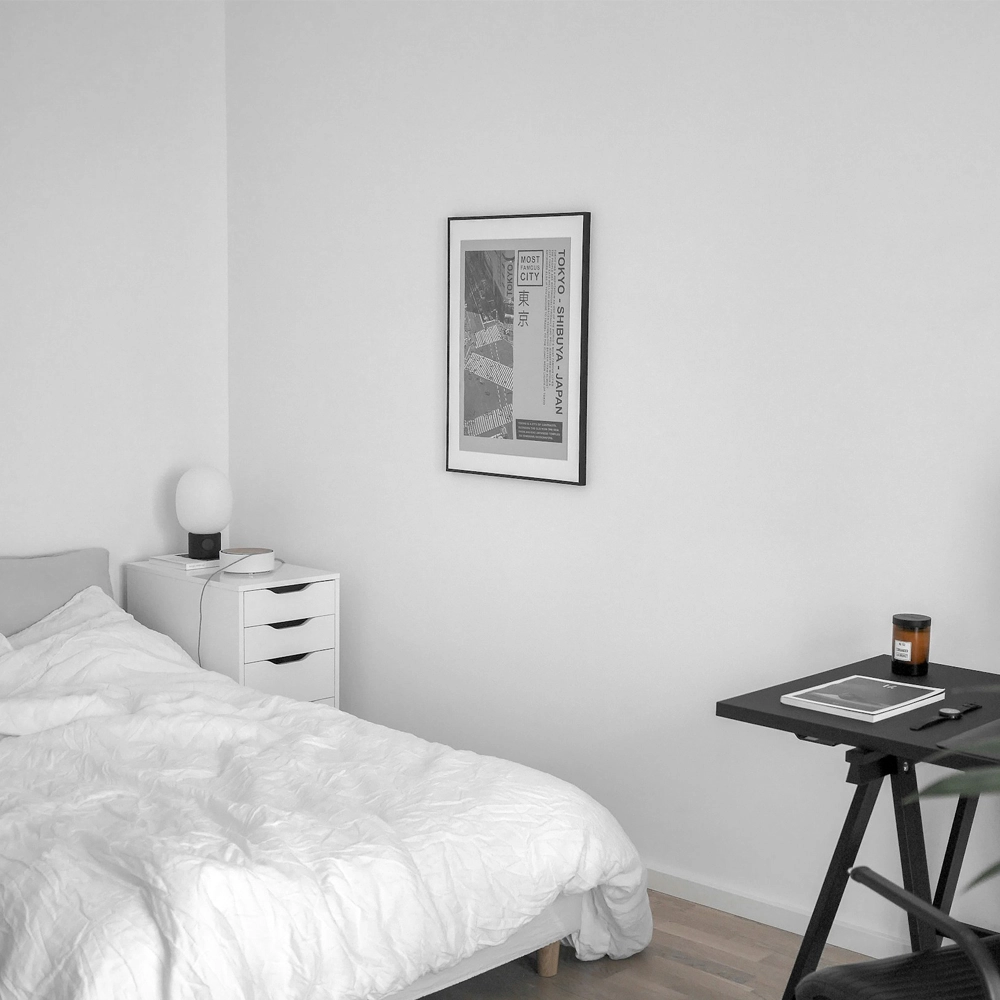 좁은 방 인테리어 베이스 컬러