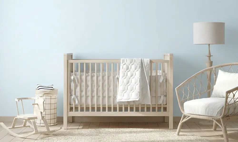 아기방 인테리어 스카이 블루 색상